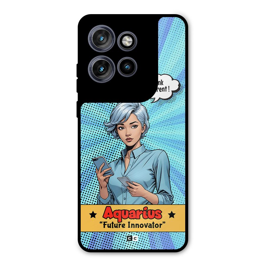 Innovative Aquarius Metal Back Case for Motorola Edge 50 Neo