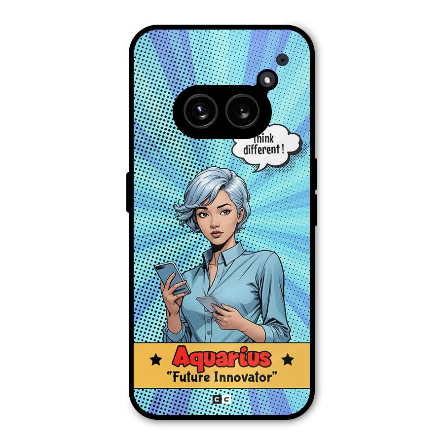 Innovative Aquarius Metal Back Case for Nothing Phone 2a Plus