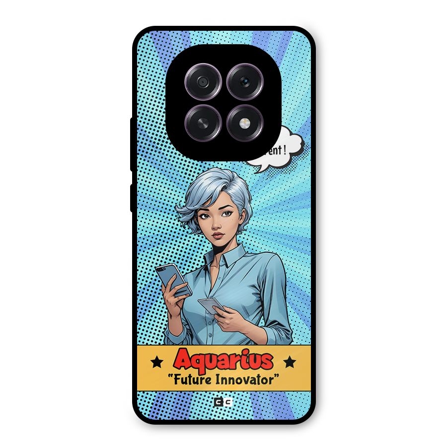 Innovative Aquarius Metal Back Case for Oppo F29