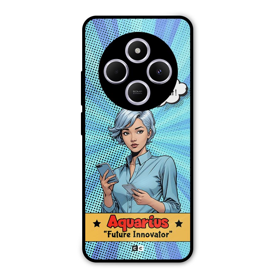 Innovative Aquarius Metal Back Case for Poco M7