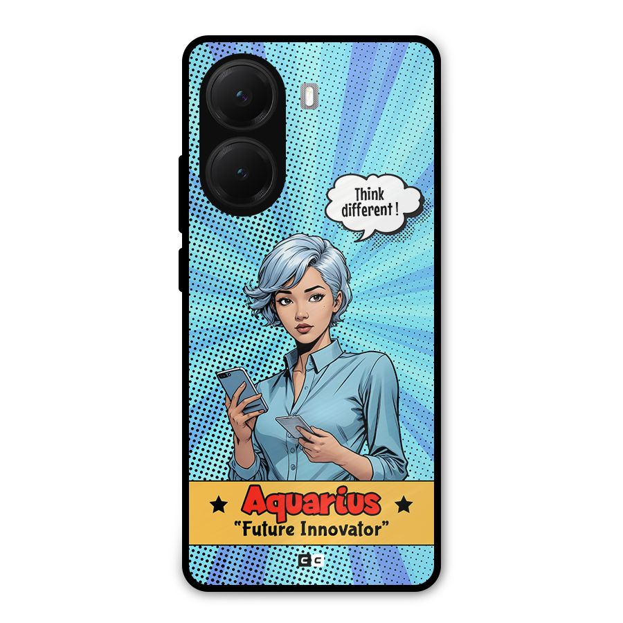 Innovative Aquarius Metal Back Case for Poco X7 Pro