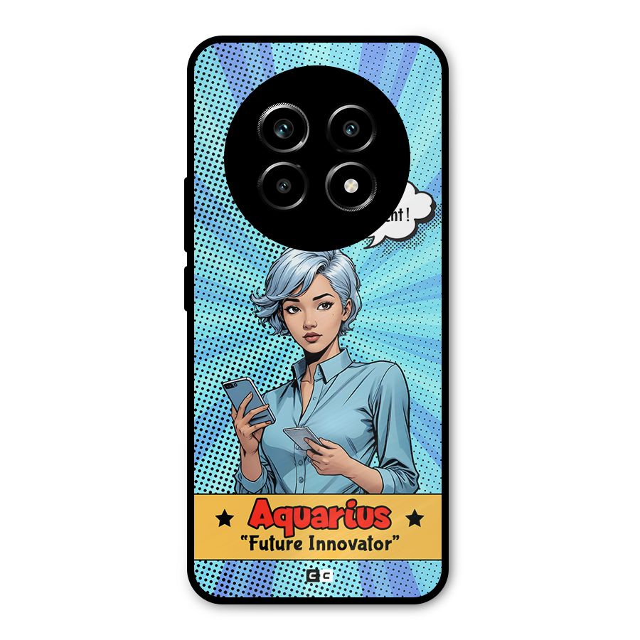 Innovative Aquarius Metal Back Case for Realme 14 Pro Lite