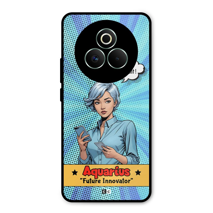 Innovative Aquarius Metal Back Case for Realme P3 Pro