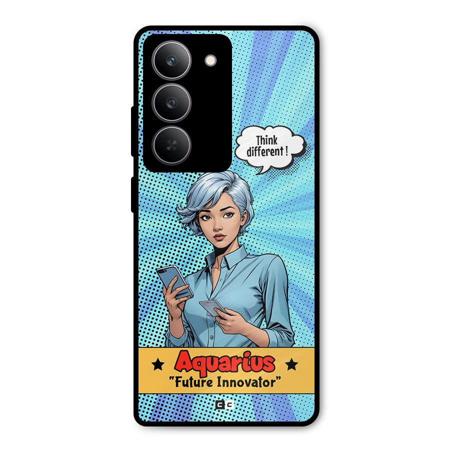 Innovative Aquarius Metal Back Case for Realme P3x