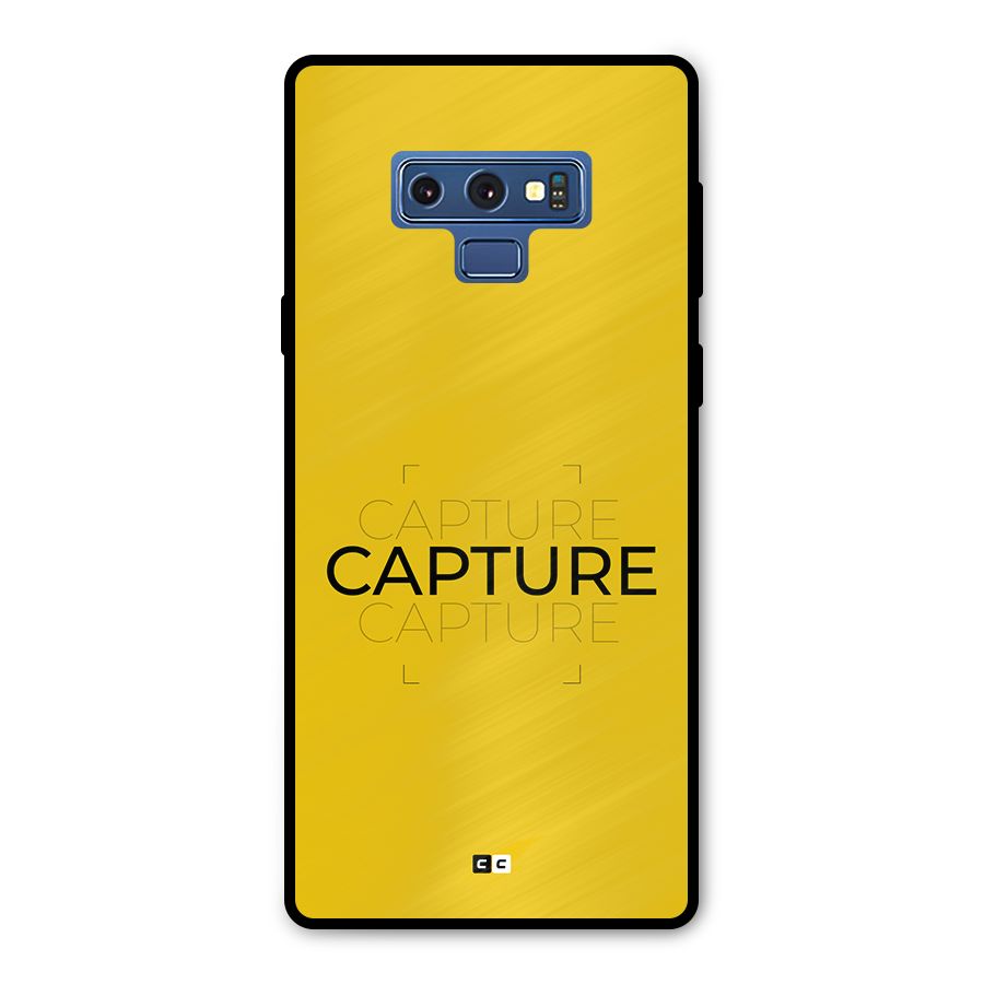 Instant Capture Metal Back Case for Galaxy Note 9