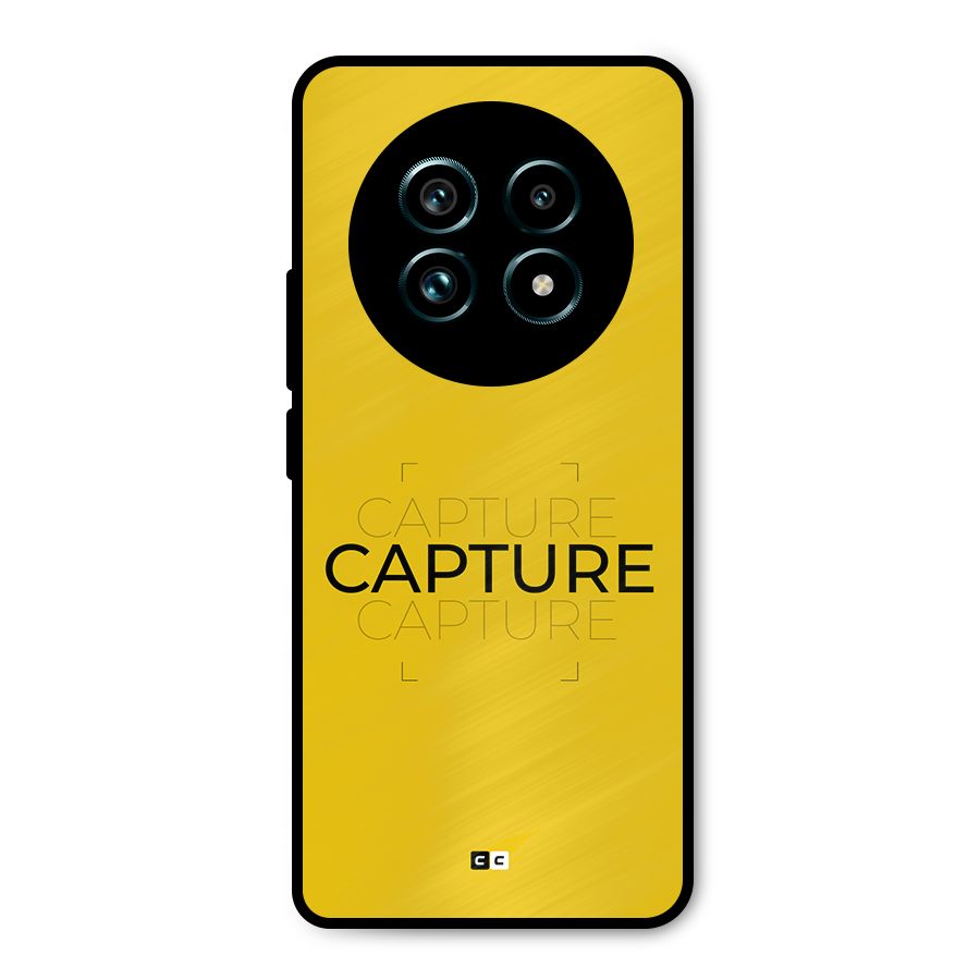 Instant Capture Metal Back Case for Realme 13 Pro Plus