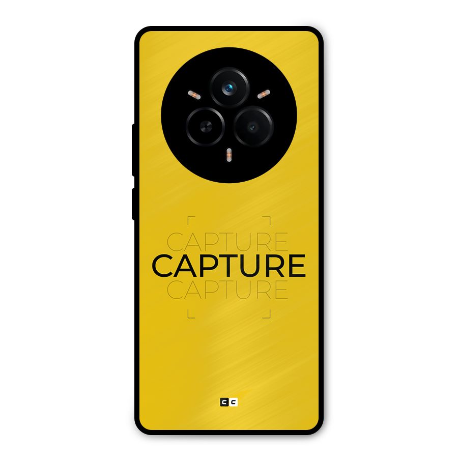 Instant Capture Metal Back Case for Realme 14 Pro Plus