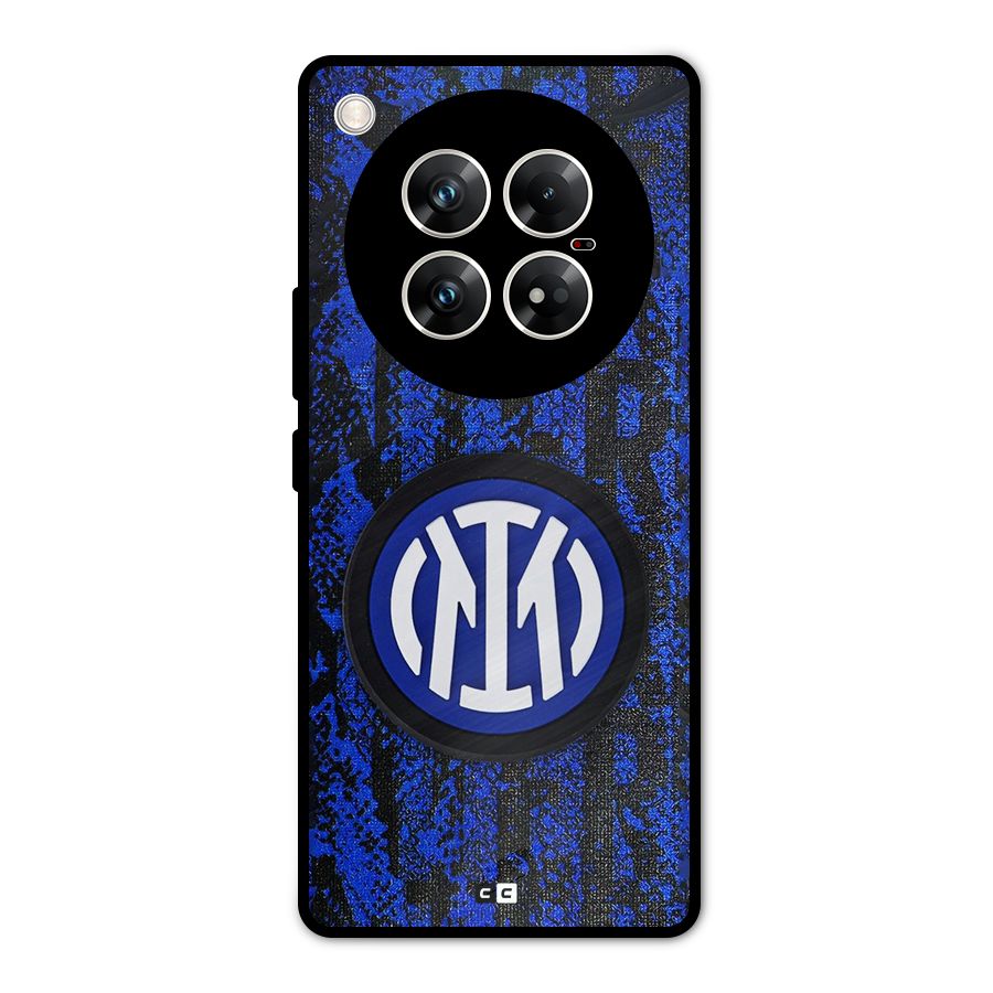 Inter Milan Texture Metal Back Case for Infinix Zero 40 5G