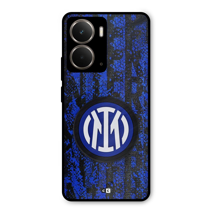 Inter Milan Texture Metal Back Case for Realme P3