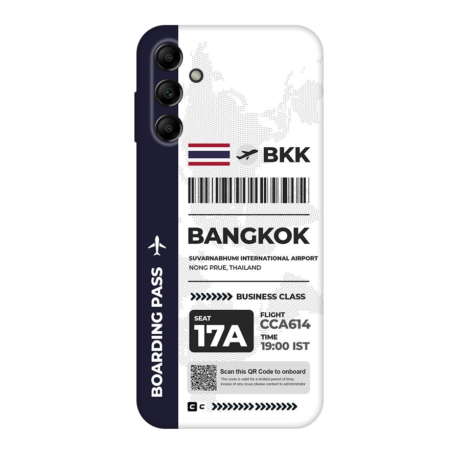 International Boarding Pass Bangkok Original Polycarbonate Back Case for Galaxy A14 5G