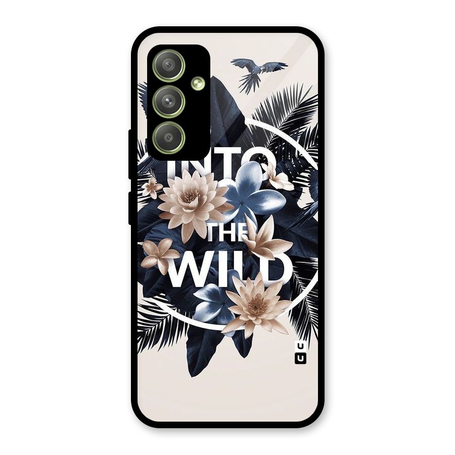 Into The Wild Blue Glass Back Case for Galaxy A54