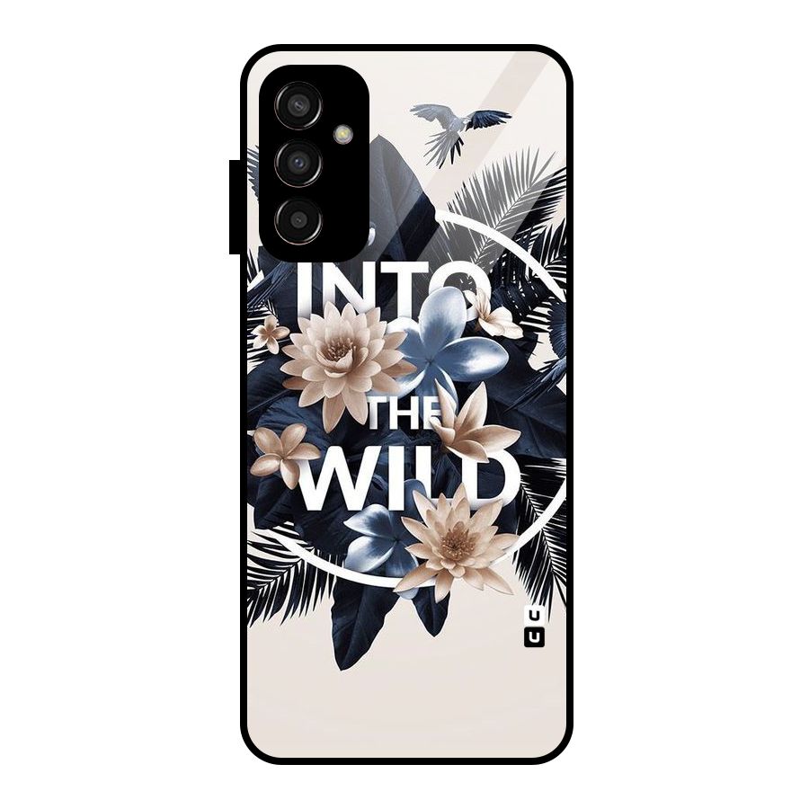 Into The Wild Blue Glass Back Case for Galaxy F13