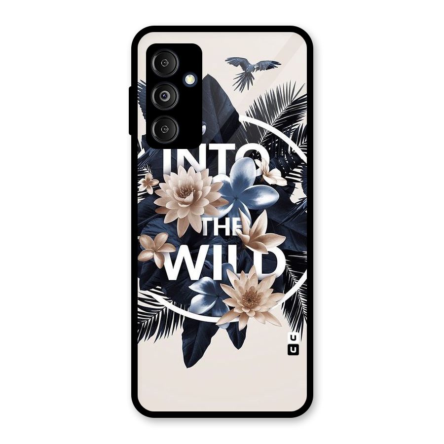 Into The Wild Blue Glass Back Case for Galaxy M14 5G