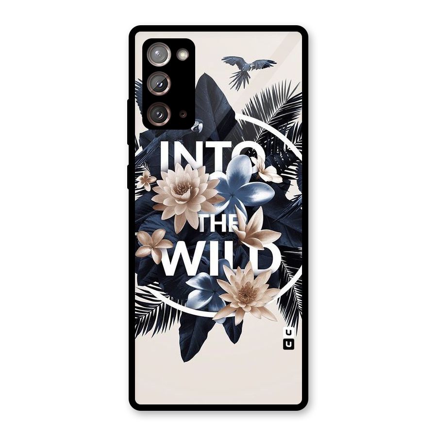 Into The Wild Blue Glass Back Case for Galaxy Note 20