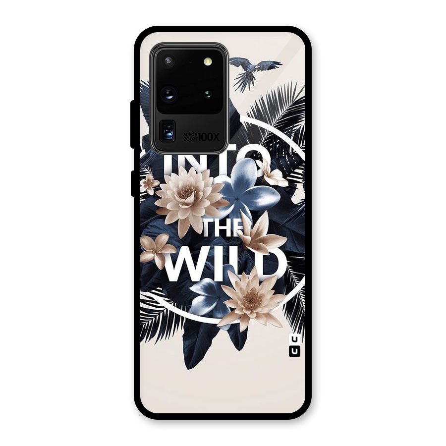 Into The Wild Blue Glass Back Case for Galaxy S20 Ultra