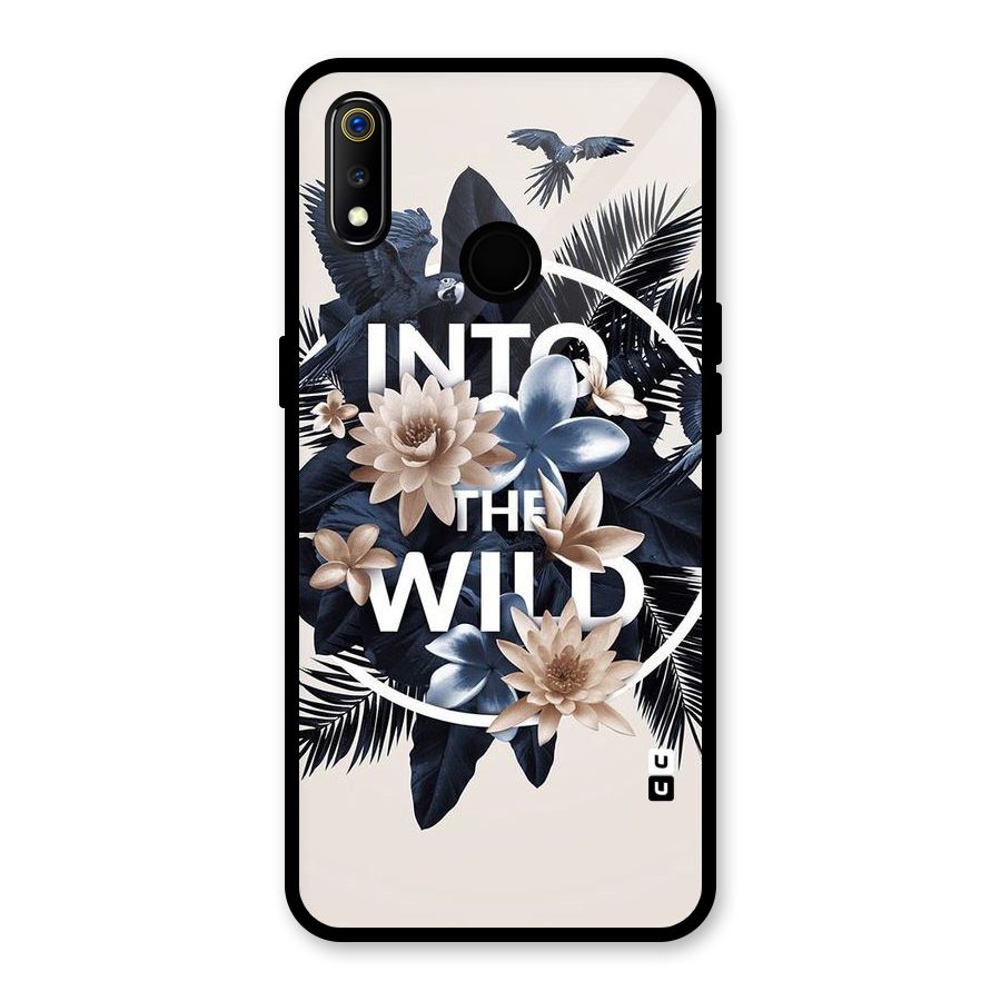 Into The Wild Blue Glass Back Case for Realme 3