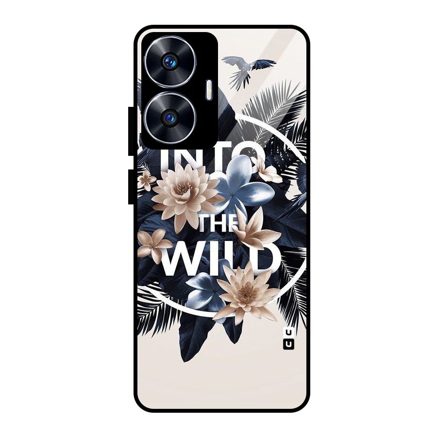 Into The Wild Blue Glass Back Case for Realme Narzo N55