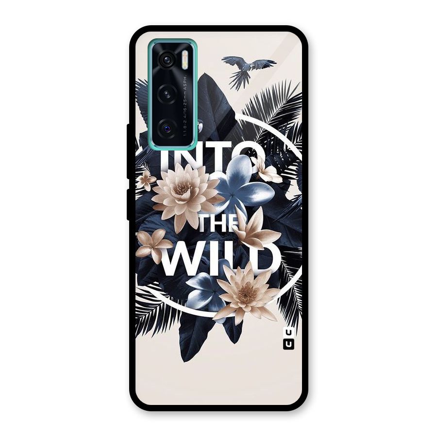 Into The Wild Blue Glass Back Case for Vivo V20 SE