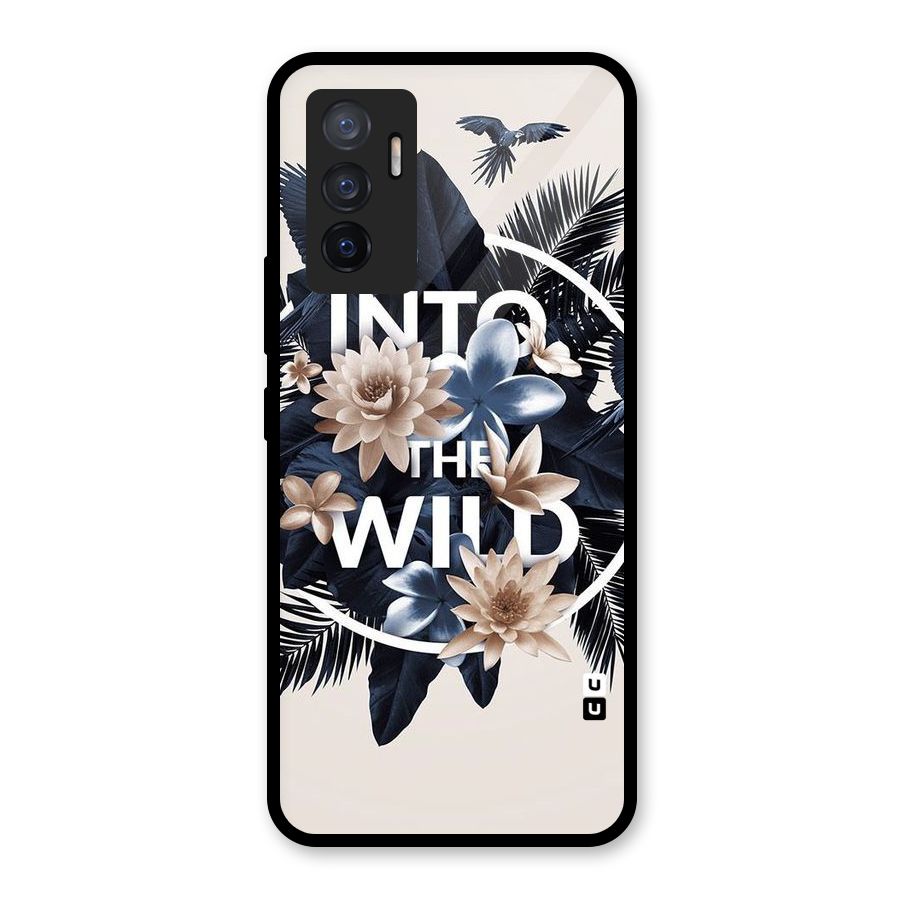 Into The Wild Blue Glass Back Case for Vivo V23e