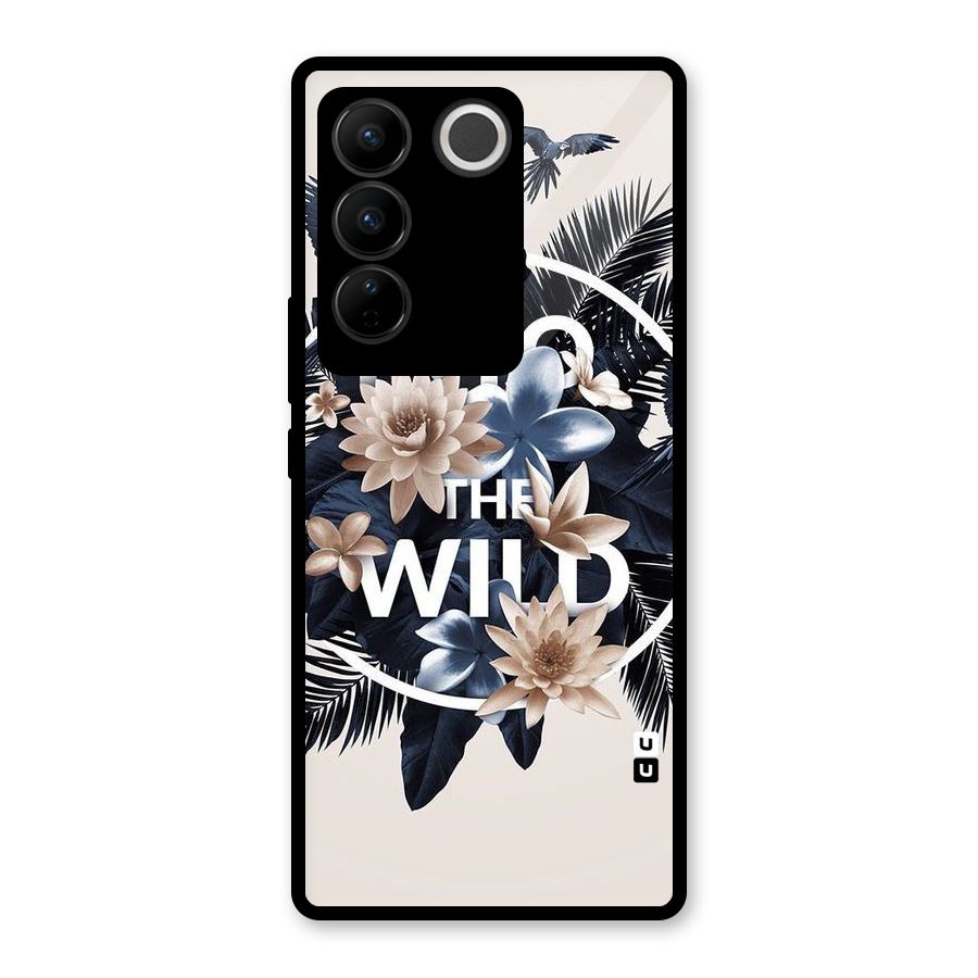 Into The Wild Blue Glass Back Case for Vivo V27