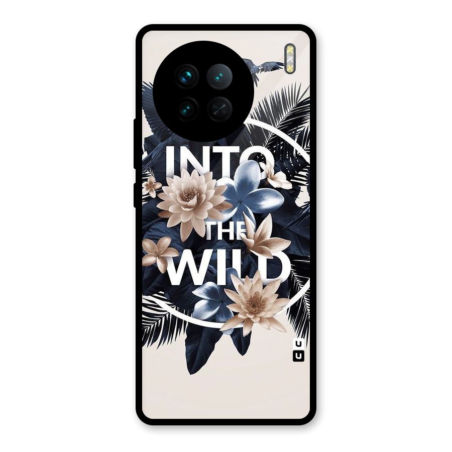 Into The Wild Blue Glass Back Case for Vivo X90