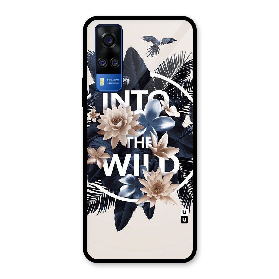 Into The Wild Blue Glass Back Case for Vivo Y31
