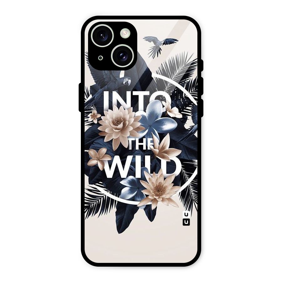 Into The Wild Blue Glass Back Case for iPhone 15 Plus