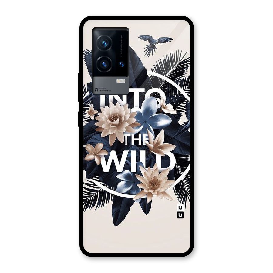 Into The Wild Blue Glass Back Case for iQOO 9 5G