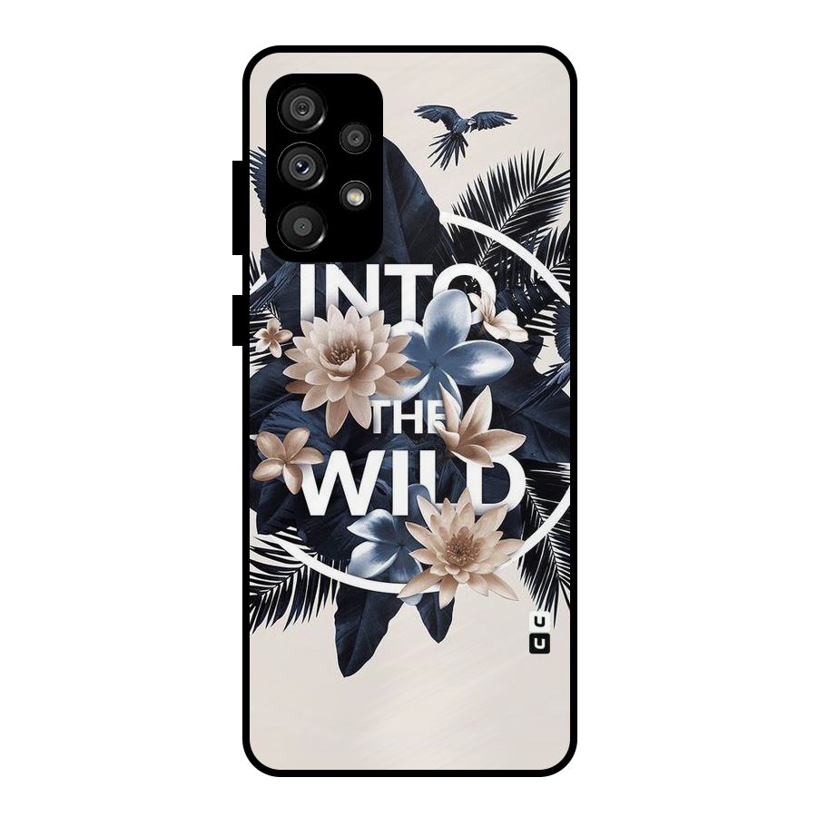 Into The Wild Blue Metal Back Case for Galaxy A73 5G