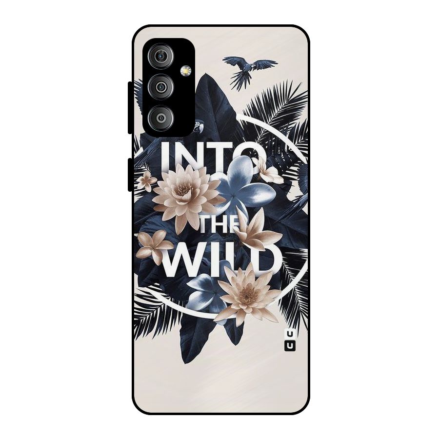 Into The Wild Blue Metal Back Case for Galaxy F23