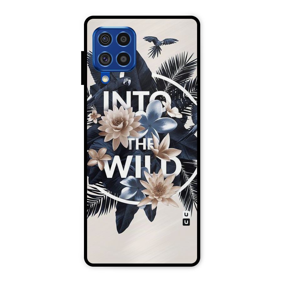 Into The Wild Blue Metal Back Case for Galaxy F62