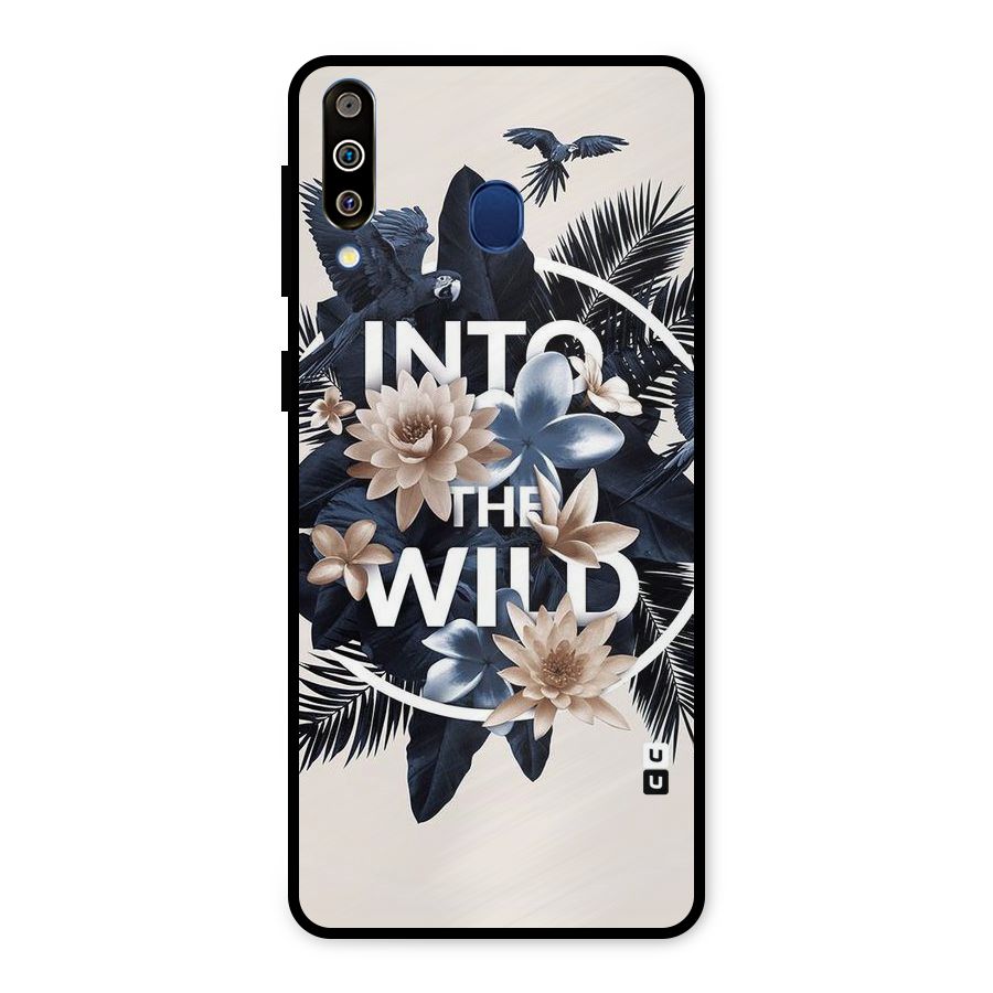 Into The Wild Blue Metal Back Case for Galaxy M30