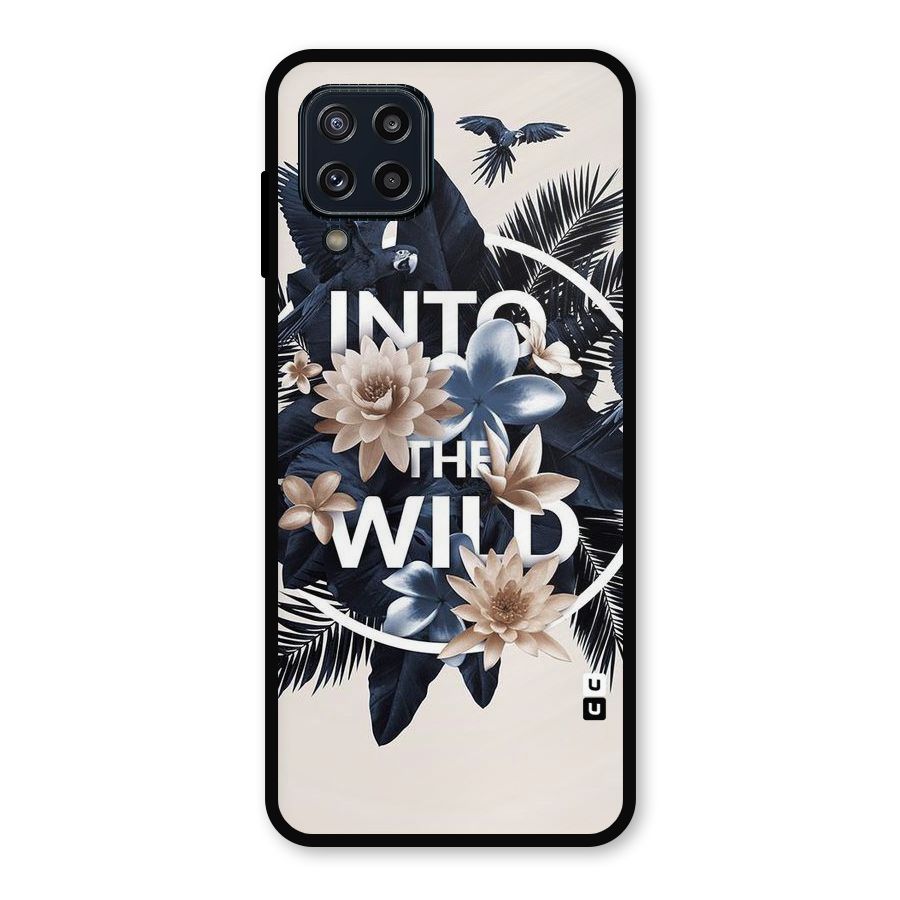 Into The Wild Blue Metal Back Case for Galaxy M32