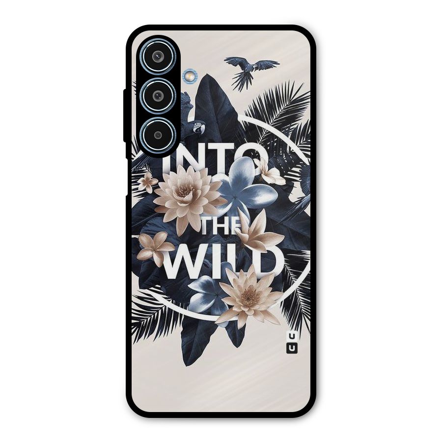 Into The Wild Blue Metal Back Case for Galaxy M35