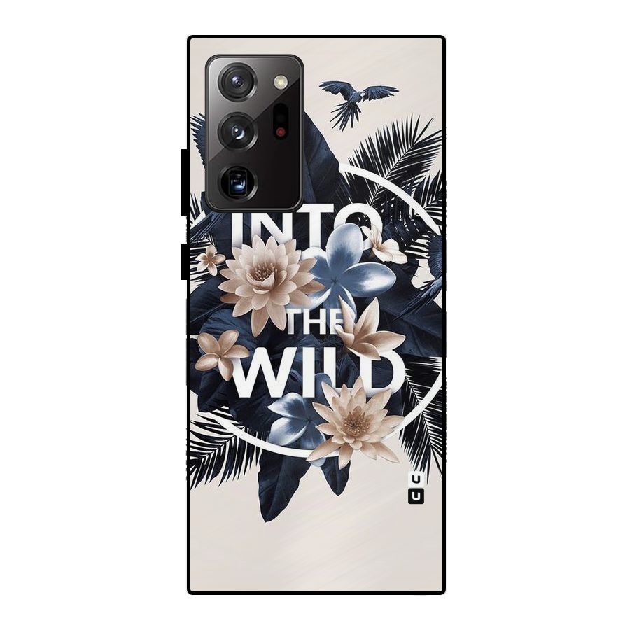 Into The Wild Blue Metal Back Case for Galaxy Note 20 Ultra