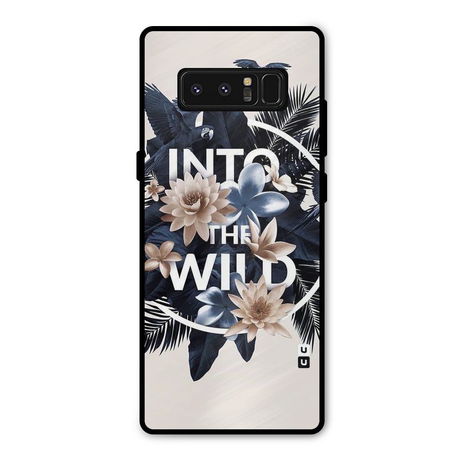 Into The Wild Blue Metal Back Case for Galaxy Note 8