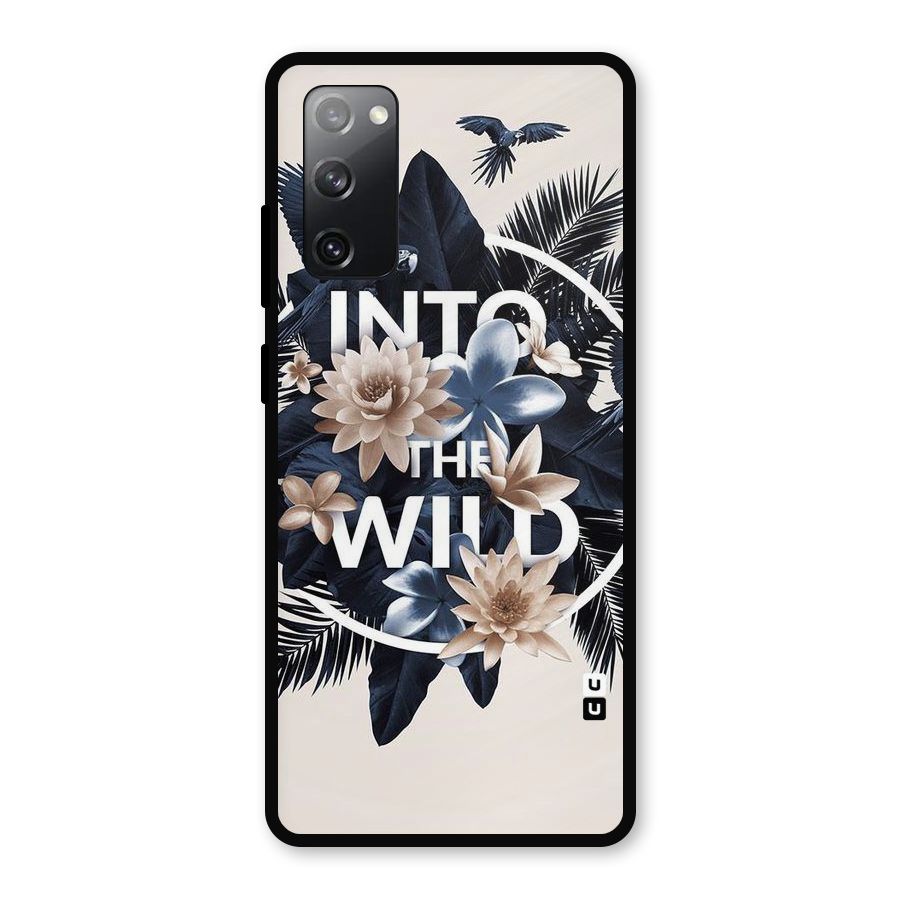 Into The Wild Blue Metal Back Case for Galaxy S20 FE