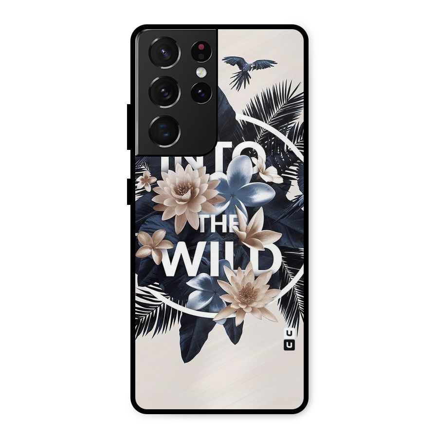 Into The Wild Blue Metal Back Case for Galaxy S21 Ultra 5G