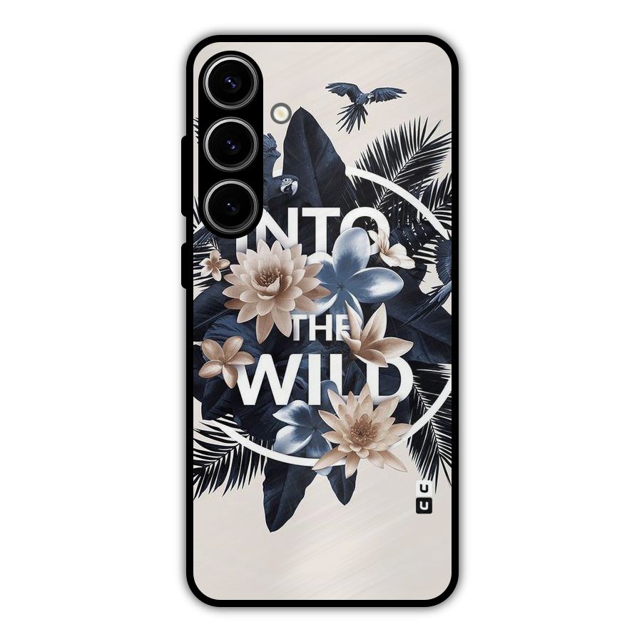 Into The Wild Blue Metal Back Case for Galaxy S24 Plus