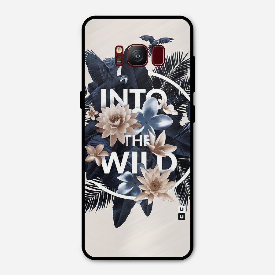 Into The Wild Blue Metal Back Case for Galaxy S8