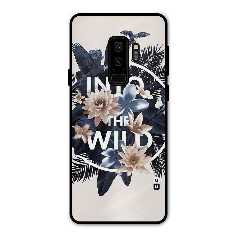 Into The Wild Blue Metal Back Case for Galaxy S9 Plus