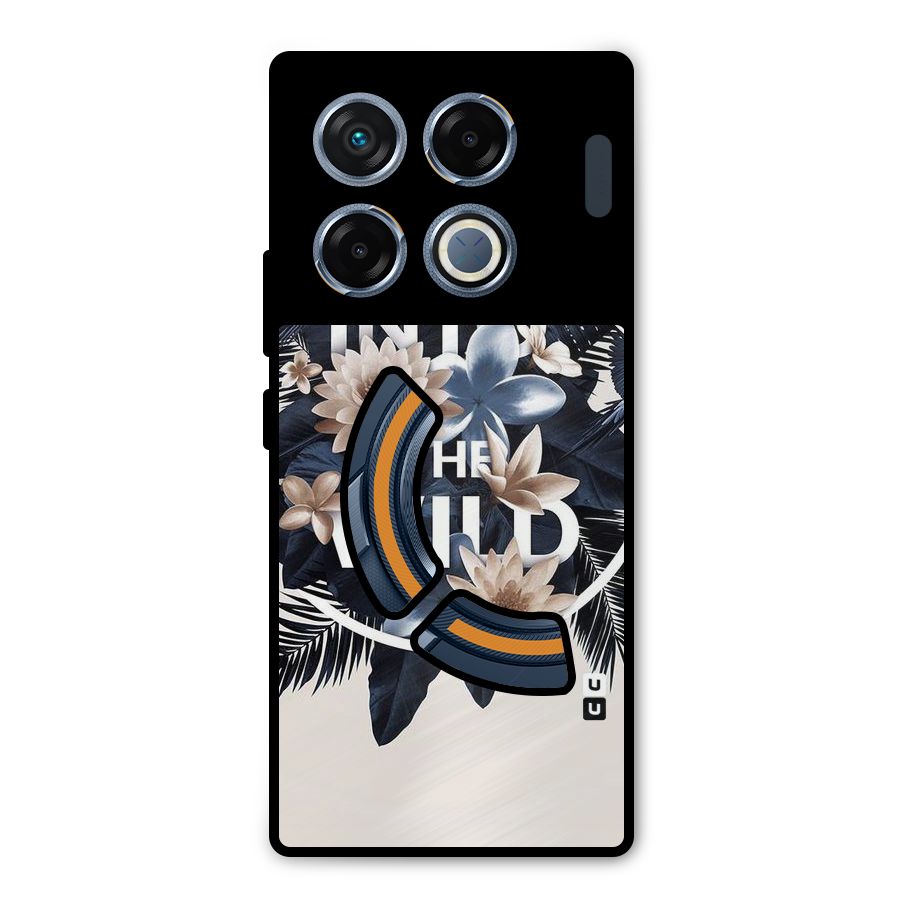 Into The Wild Blue Metal Back Case for Infinix GT 20 Pro
