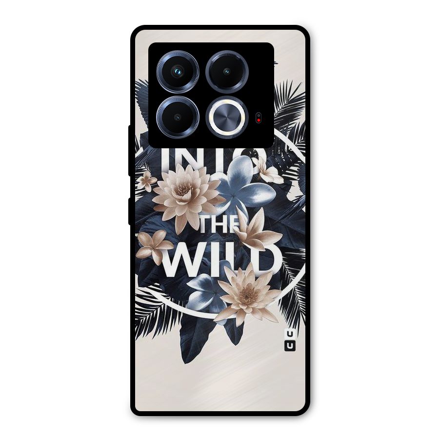 Into The Wild Blue Metal Back Case for Infinix Note 40 5G