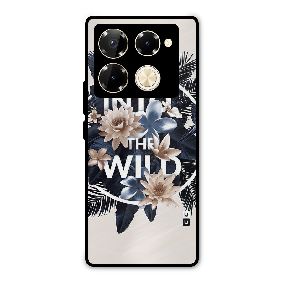 Into The Wild Blue Metal Back Case for Infinix Note 40 Pro Plus
