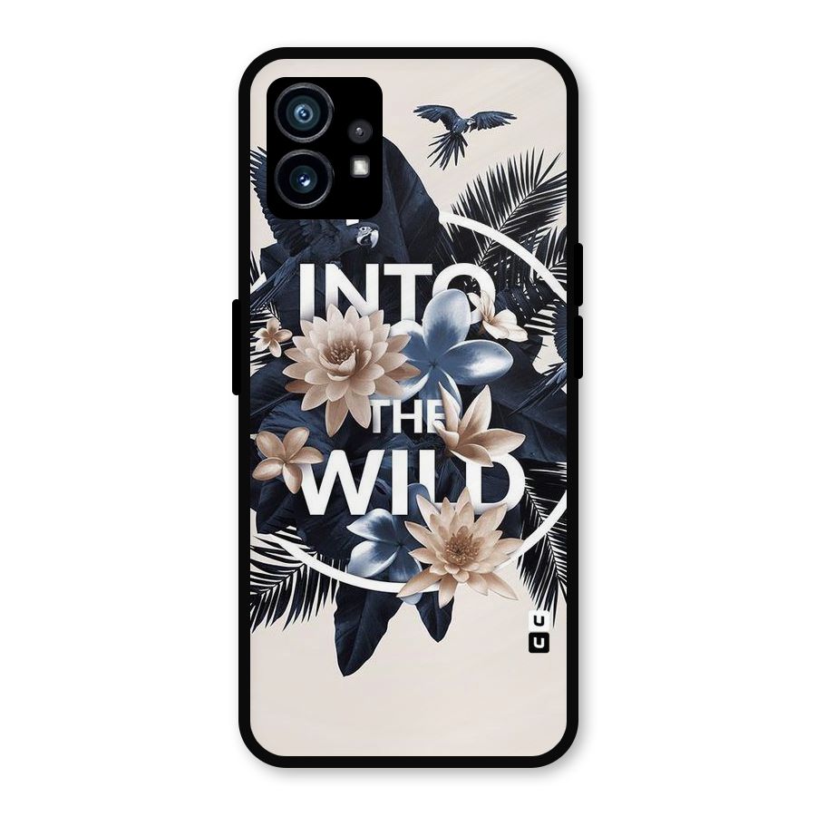 Into The Wild Blue Metal Back Case for Nothing Phone 1