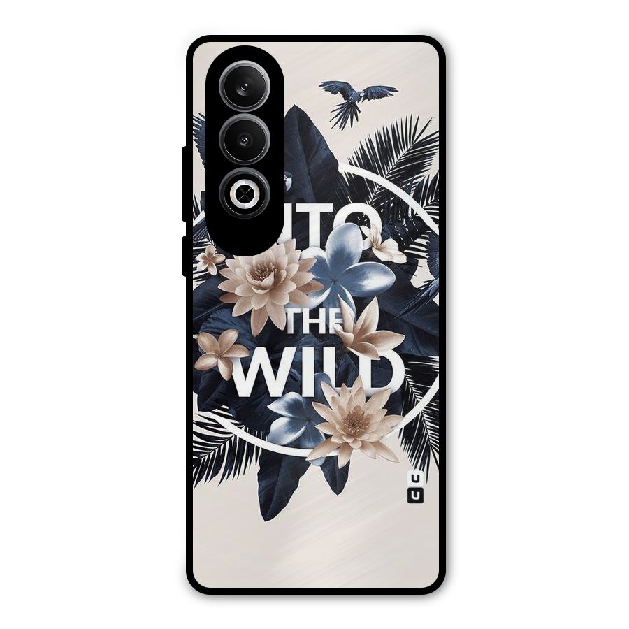 Into The Wild Blue Metal Back Case for OnePlus Nord CE4