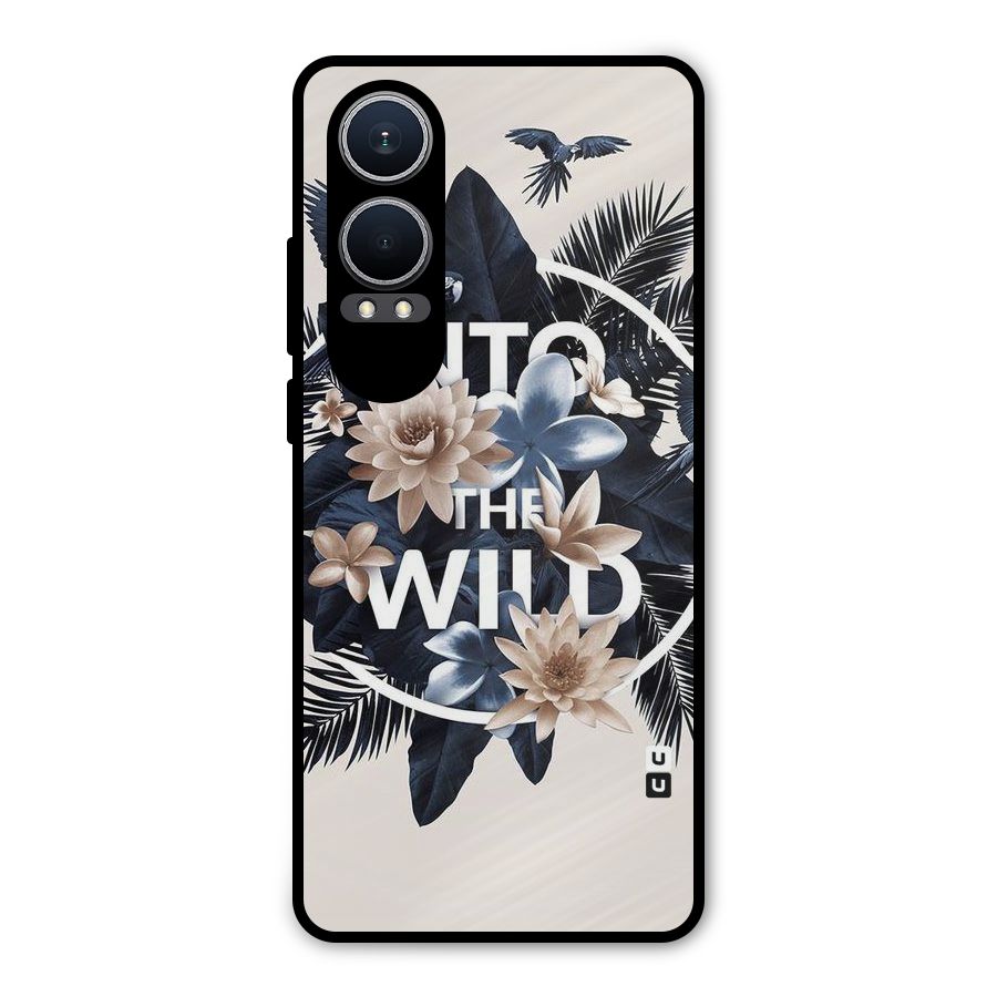 Into The Wild Blue Metal Back Case for OnePlus Nord CE4 Lite