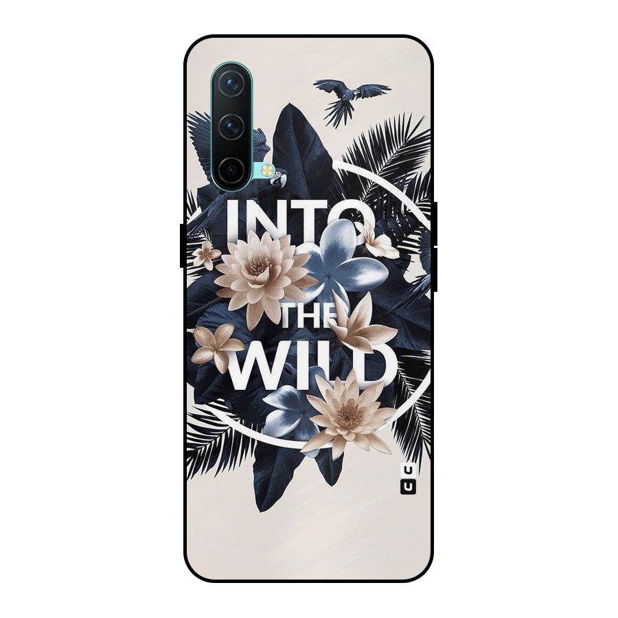 Into The Wild Blue Metal Back Case for OnePlus Nord CE 5G