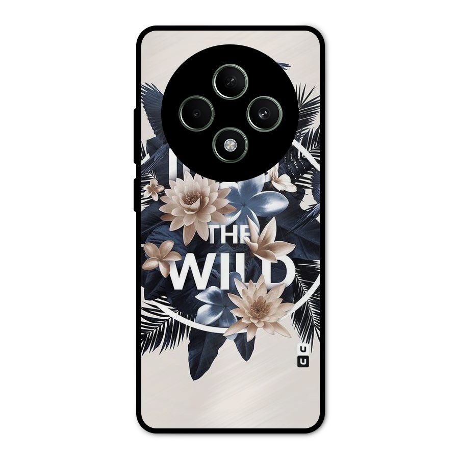 Into The Wild Blue Metal Back Case for Oppo F27