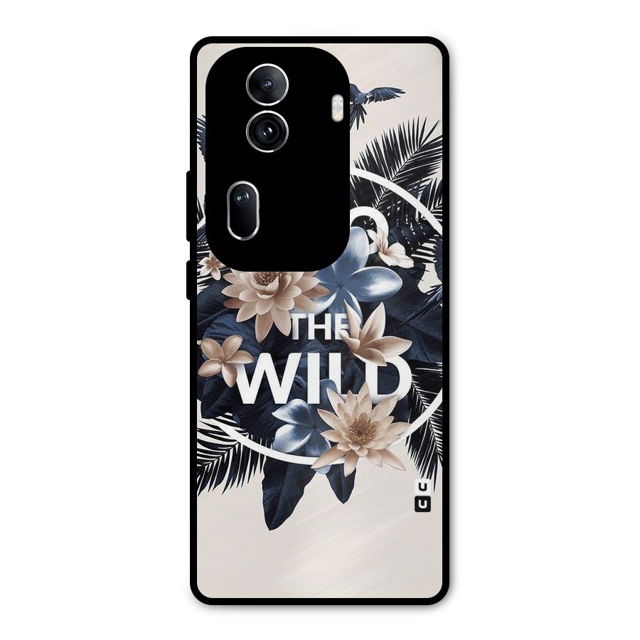 Into The Wild Blue Metal Back Case for Oppo Reno11 Pro 5G